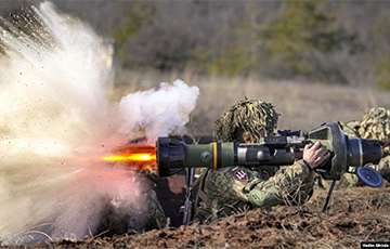 Бойцы бригады «Холодный Яр» показали, как Javelin уничтожает технику РФ