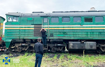 СБУ арестовала беларусские локомотивы, которыми перевозили оккупантов к границам Украины