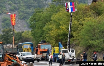 На границе Сербии и Косово исчезли все баррикады