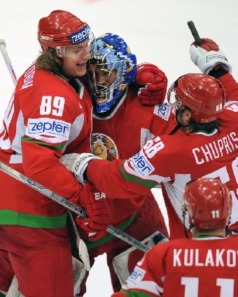 Белорусские хоккеисты проиграли сборной Дании на старте Кубка Полесья