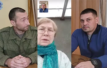 Мать пленного московитского солдата не захотела разговаривать с сыном