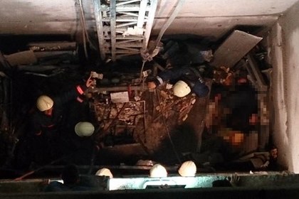 Десять турецких рабочих погибли при обрушении лифта