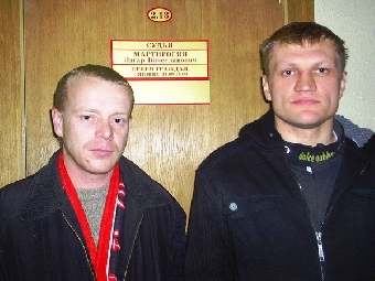 В Витебске задержаны активисты, призывавшие к бойкоту (Фото)