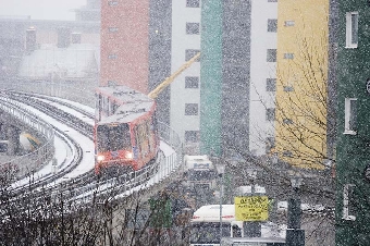 Сильные морозы вызывают сбои в работе общественного транспорта