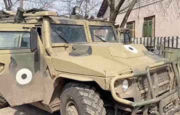Убегающие оккупанты оставили ВСУ бронеавтомобиль «Тигр» с ключами и топливом