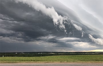 Мощный ураган повредил самый маленький город Беларуси