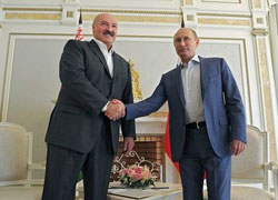 Лукашенко и Путин поговорили в Сочи