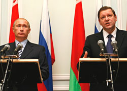 Путин и Сидорский не договорились по спорным вопросам