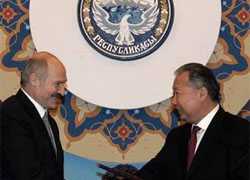 Белорусский диктатор просил   за Бакиева  ОДКБ ввести войска в Кыргызстан