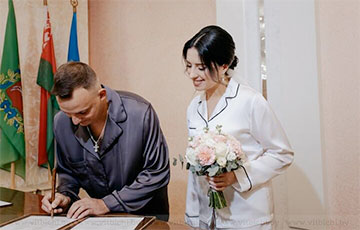 В Витебске жених и невеста решили расписаться в пижамах и собрали 1,3 млн просмотров в TikTok