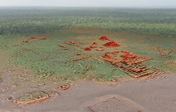 Ученые показали масштаб города Майя с многоквартирными домами