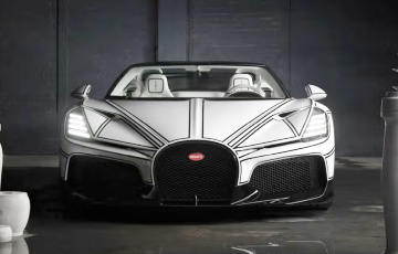 Компания Bugatti представила «фарфоровый» гиперкар