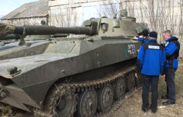 ОБСЕ зафиксировала десятки танков ДНР возле линии фронта в  Донбассе