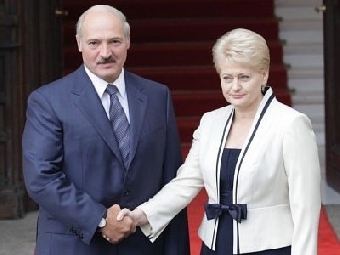 Грибаускайте продолжает защищать Лукашенко