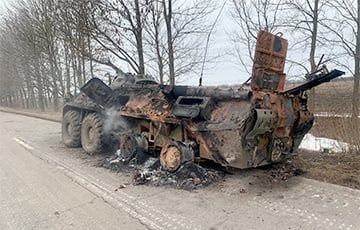 За два дня боев в Сумской области РФ потеряла десятки танков, БТРов и «Градов»