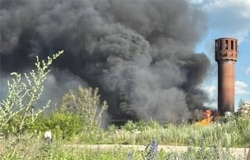 Украинские дроны атаковали московитскую нефтебазу в Белгородской области