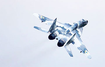 Украинский МиГ-29 зрелищно уничтожил московитский ударный беспилотник ракетой класса «воздух-воздух»