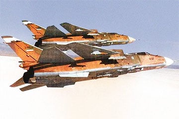 ВВС Катара сбили два иранских бомбардировщика «Су-24» производства РФ