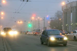 Сильный туман в Беларуси: видимость от 100 метров