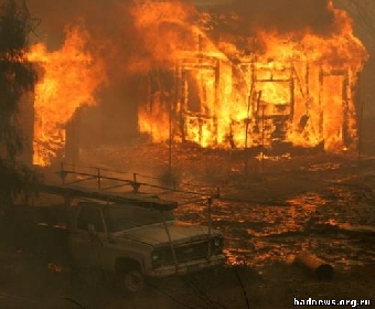 Три человека спасены при пожаре в частном доме в Витебске
