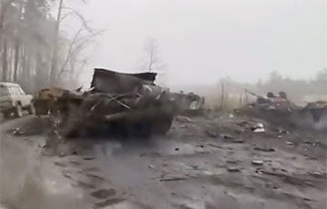 Украинская армия «раскатала» войска оккупантов по дороге возле Ворзеля