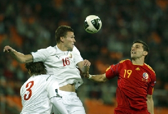 Футболисты сборной Беларуси сыграют с албанцами в квалификации Евро-2012