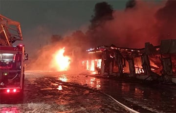 В московитских Набережных Челнах разразился масштабный пожар