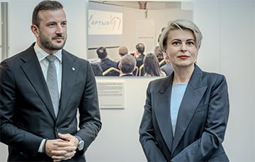 В Европарламенте открылась выставка, посвященная «Хартии'97» и Наталье Радиной