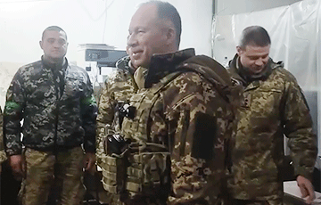 Генерал Сырский в Бахмуте: Добиваемся создания цугцванга для армии РФ