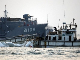 В Желтом море нашли лодку с беженцами из КНДР