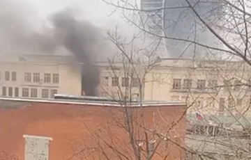 В Донецке горит база оккупантов из группировки «Спарта»