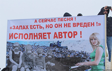 Россияне вышли на стихийный митинг под Москвой