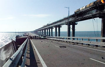 Зеленский о Крымском мосту: Все чаще работает на выезд, если вообще работает