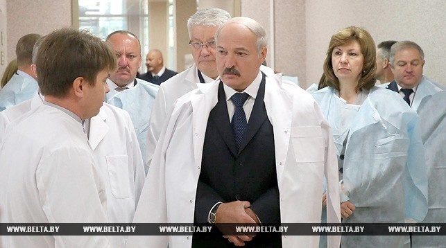 Лукашенко открыл центр позитронно-эмиссионной томографии