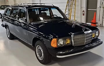 Обнаружен легендарный Mercedes W123 в новом состоянии
