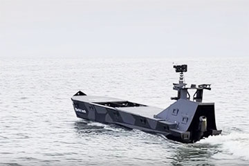 Украинские морпехи применили морской дрон «Баракуда»