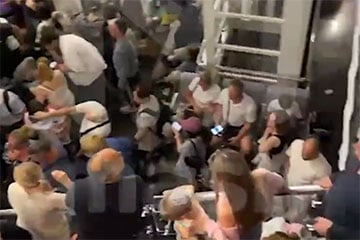 В аэропорту московитского Сочи третьи сутки коллапс