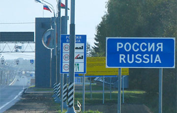 На границе с Россией многокилометровый затор