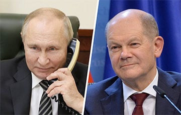 Шольц и Путин также встречаются за длинным столом