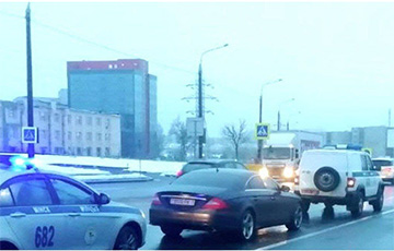 В Минске произошло очередное ДТП с участием милицейского авто