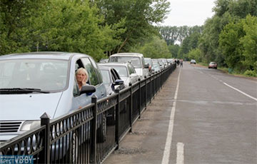 Транспортный коллапс на Варшавском мосту