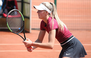 Беларуска Алена Фалей завоевала трофей на теннисном турнире в Гренобле