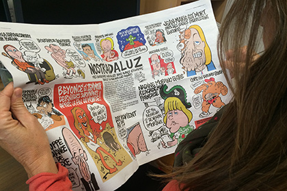МК отомстил Charlie Hebdo карикатурой об изнасиловании главного редактора