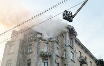 Атака дронов на Киев: появились фото последствий