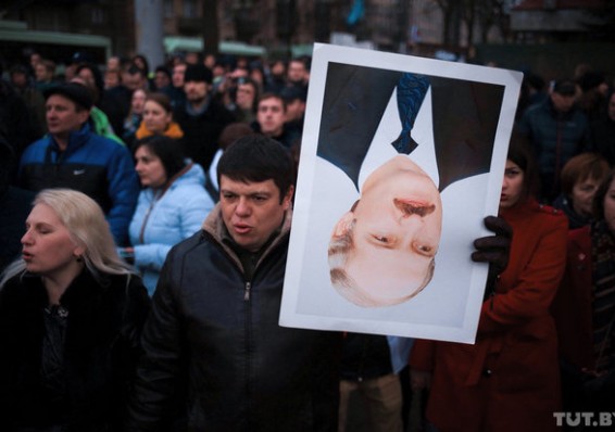 В Минске, Гродно и Могилеве прошли акции протеста против декрета о тунеядцах