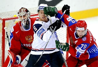 Сборные Чехии, Германии и России вышли в четвертьфинал чемпионата мира по хоккею