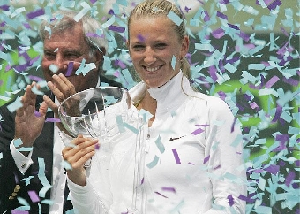 Виктория Азаренко выиграла теннисный турнир в Мадриде в парном разряде