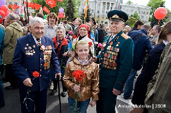 В Беларуси празднуют День Победы
