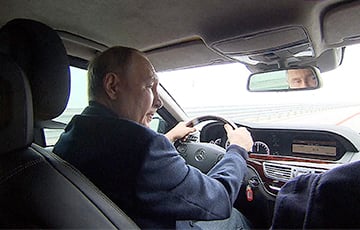 Британский таблоид: Видео с Путиным на Крымском мосту подтверждает его серьезную болезнь