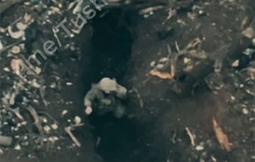 Московитский оккупант исчез после прямого попадания мины калибром 82 миллиметра